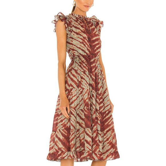 Ulla Johnson Pilar Dress Canyon 10 NWT - Picture 6 of 12